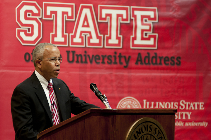 Al Bowman delivers the 2012 State of the University