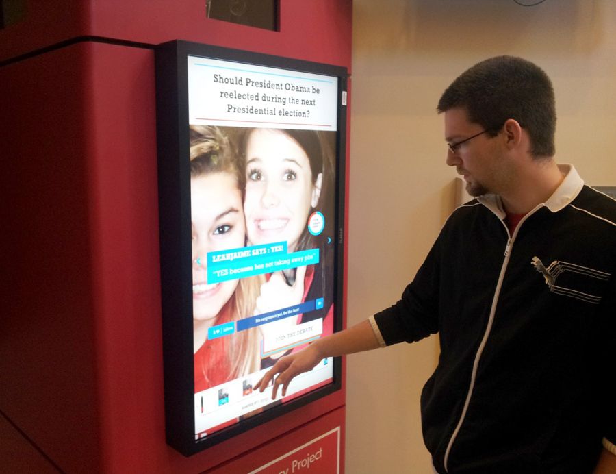 American Democracy Project launches first ILSTU Views kiosk - News ...