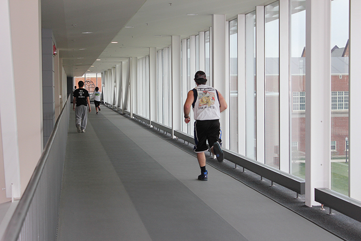 Student Fitness Center and McCormick Hall track