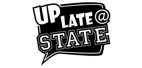Up Late at State logo