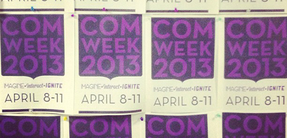 COM Week 2013 posters