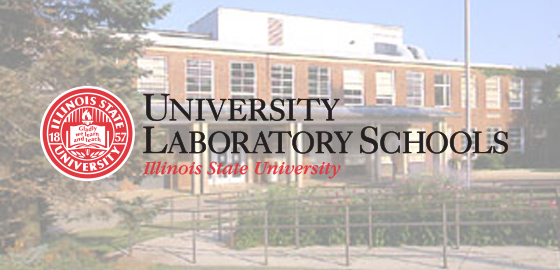 University Laboratory School seal and Thomas Metcal School