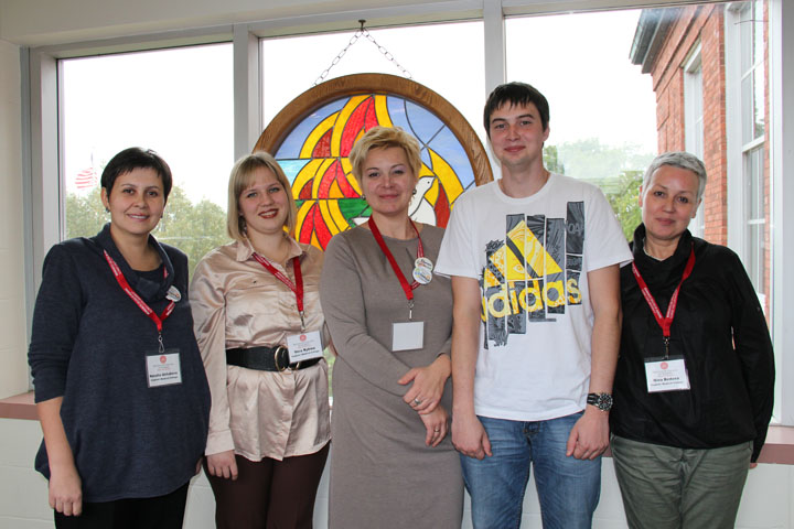 Russian Visitors from Vladimir Medical College