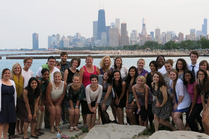 The 2013 STEP-UP class takes a on the shores of Lake Michigan in downtown Chicago
