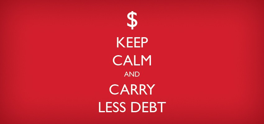 Keep Calm and Carry Less Debt