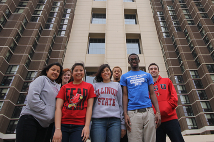 Students from Richards Career Academy in Chicago had a chance to explore the Illinois State campus thanks to a partnership between their teacher, Colleen Burger and the Chicago Teacher Education Pipeline .