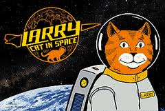 Larry Cat in Space logo