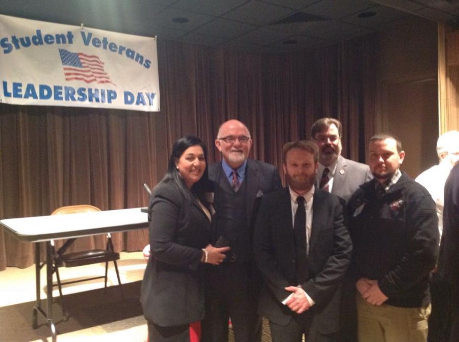 Students at veterans event in Springfield