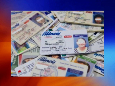 image of drivers licenses