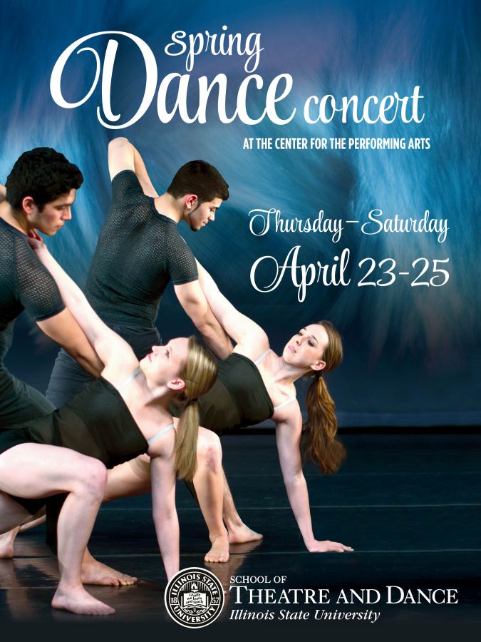 photo of spring dance concert poster