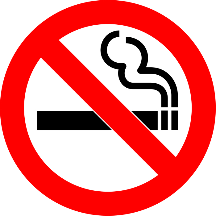 image of no smoking sign