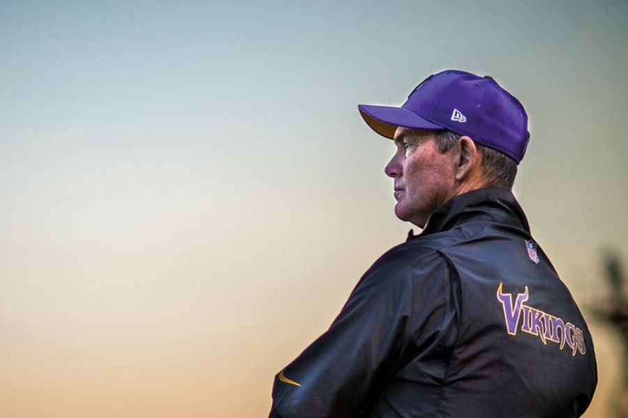 Mike Zimmer at sunset