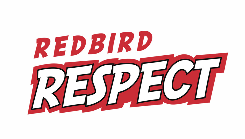 Redbird Respect wordmark