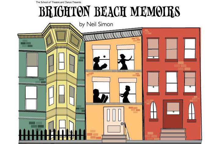image from poster for Brighton Beach Memoirs at Illinois State Universtiy