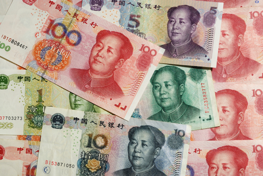 image of Chinese currency