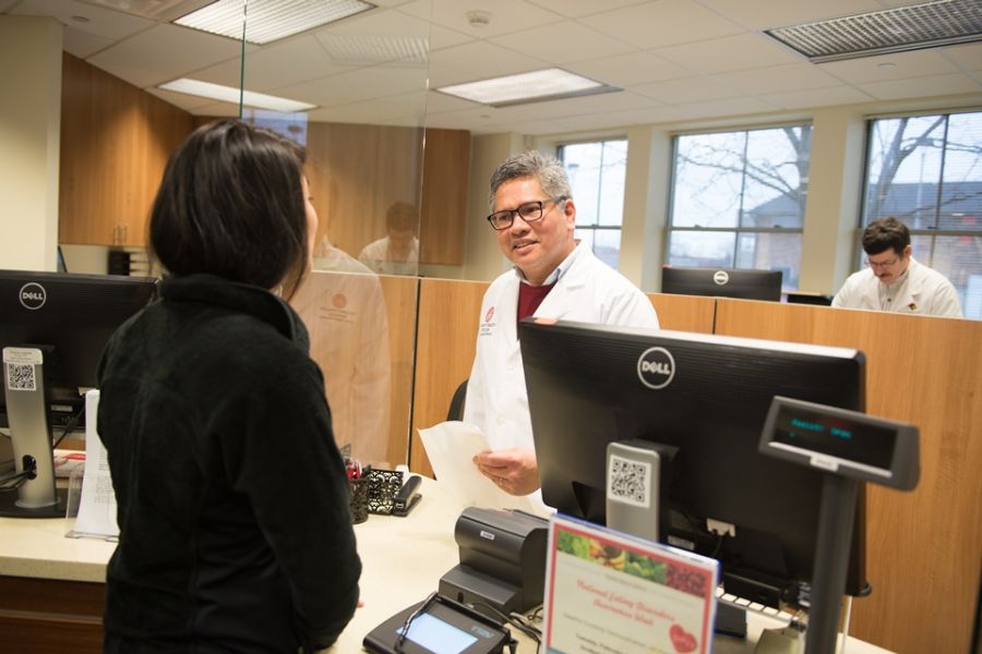 SHS pharmacy supervisor helps student receive medication
