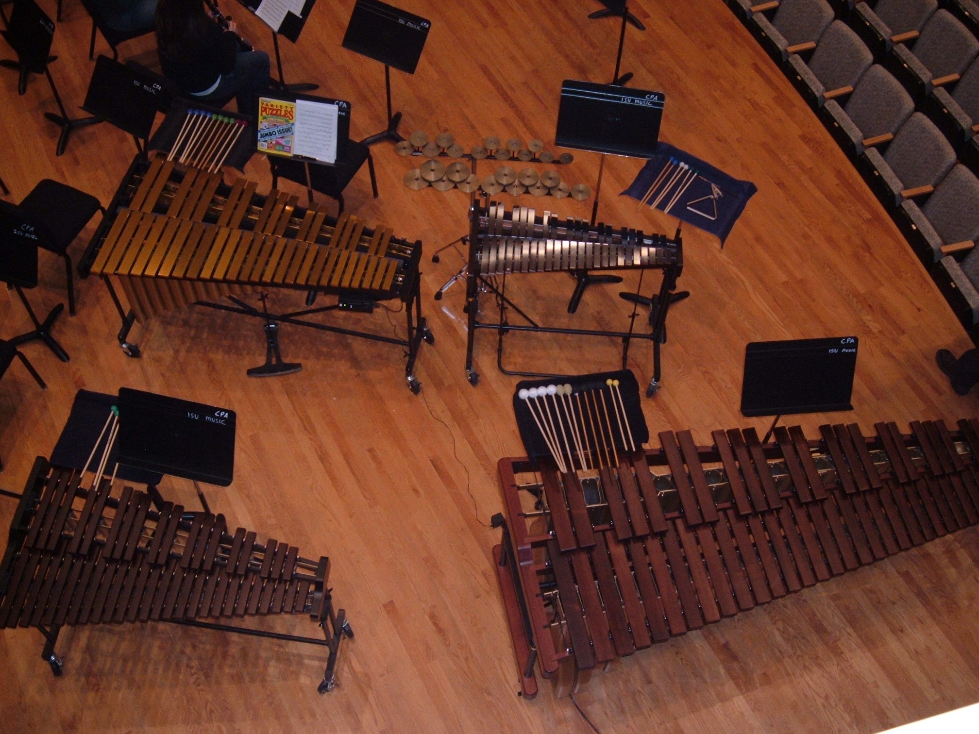 photo of percussion instruments
