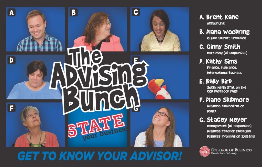 College of Business academic advising staff