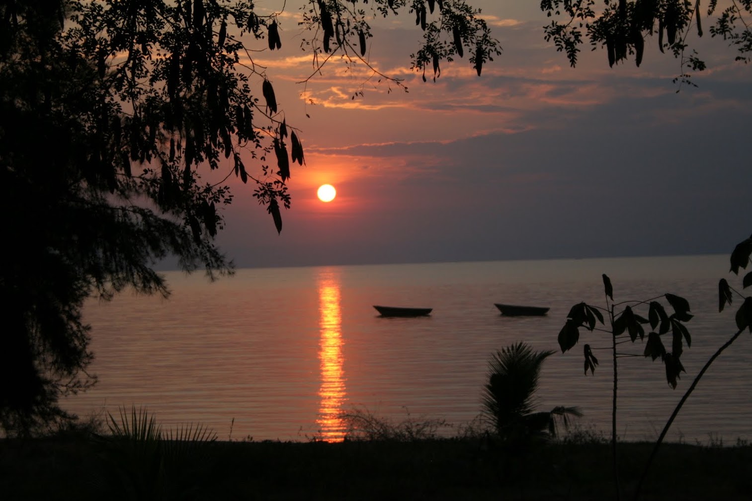 image of Lake Tanganyika in East Africa