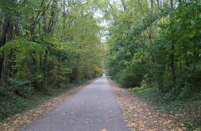 Constitution Trail in Normal