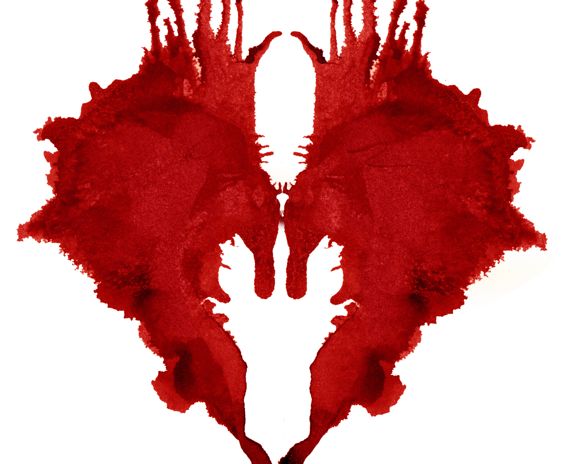 image from a poster of Romeo and Juliet of a bloody heart