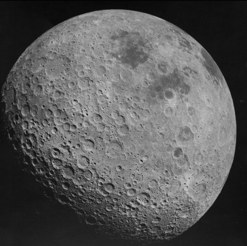 Image of the moon from NASA.