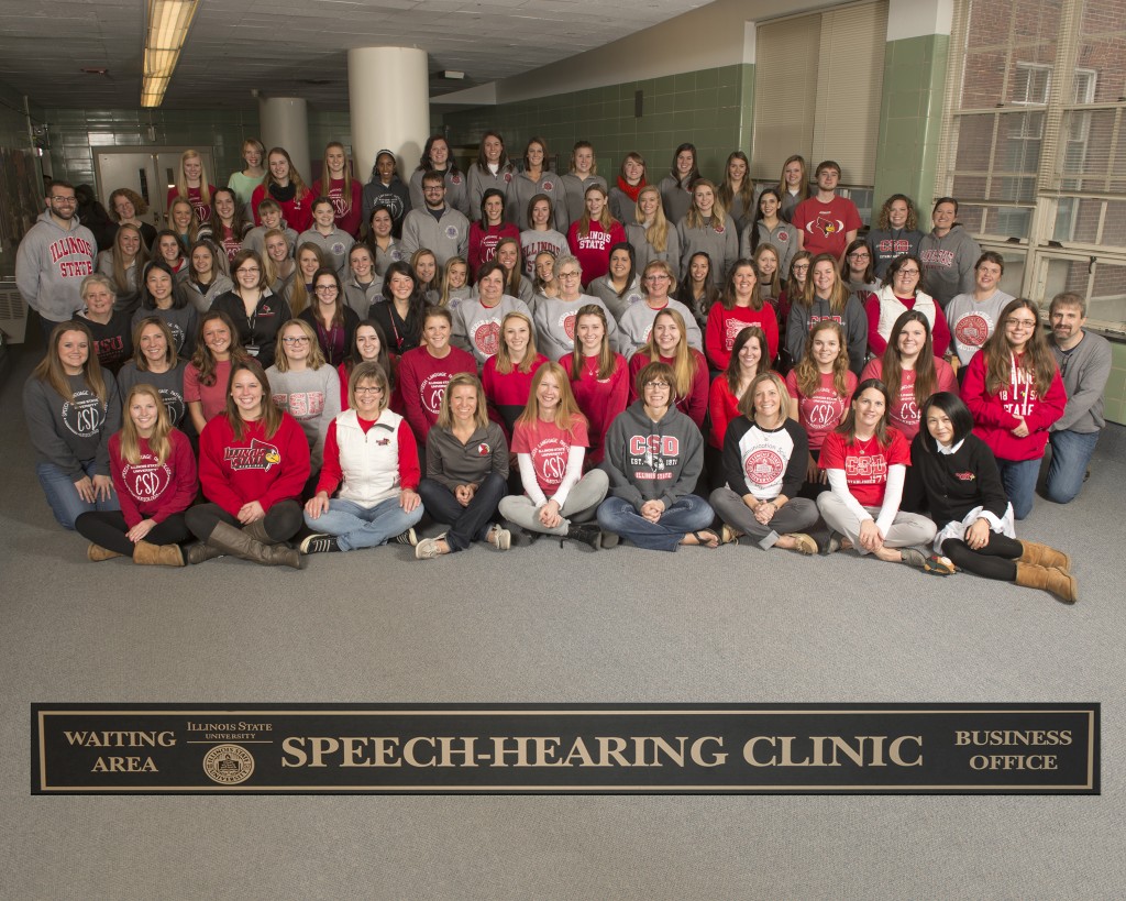 Students, faculty, and staff of the Department of Communication Sciences and Disorders.