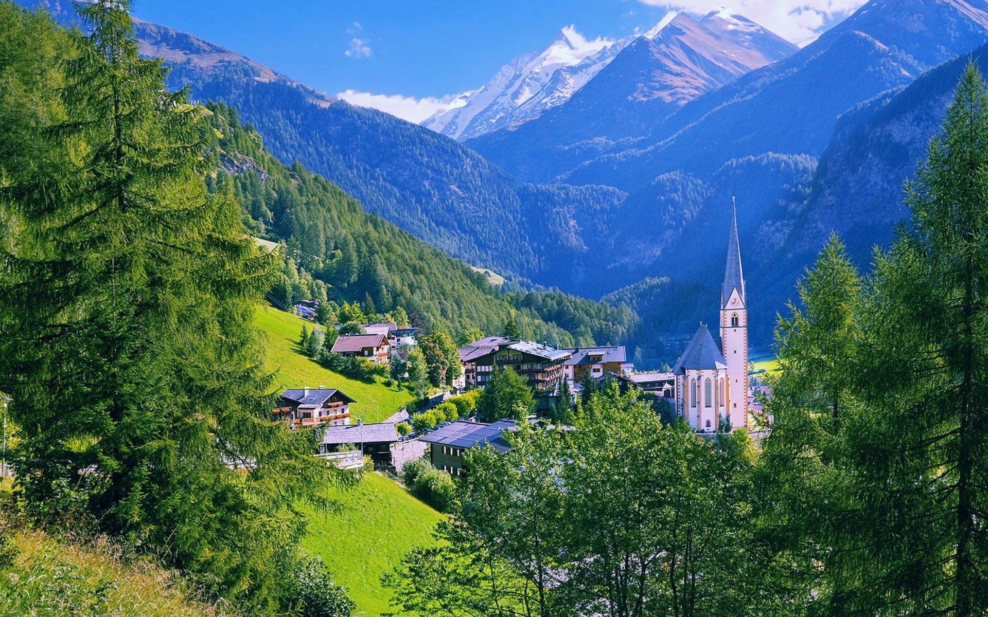 Image of the Austrian alps