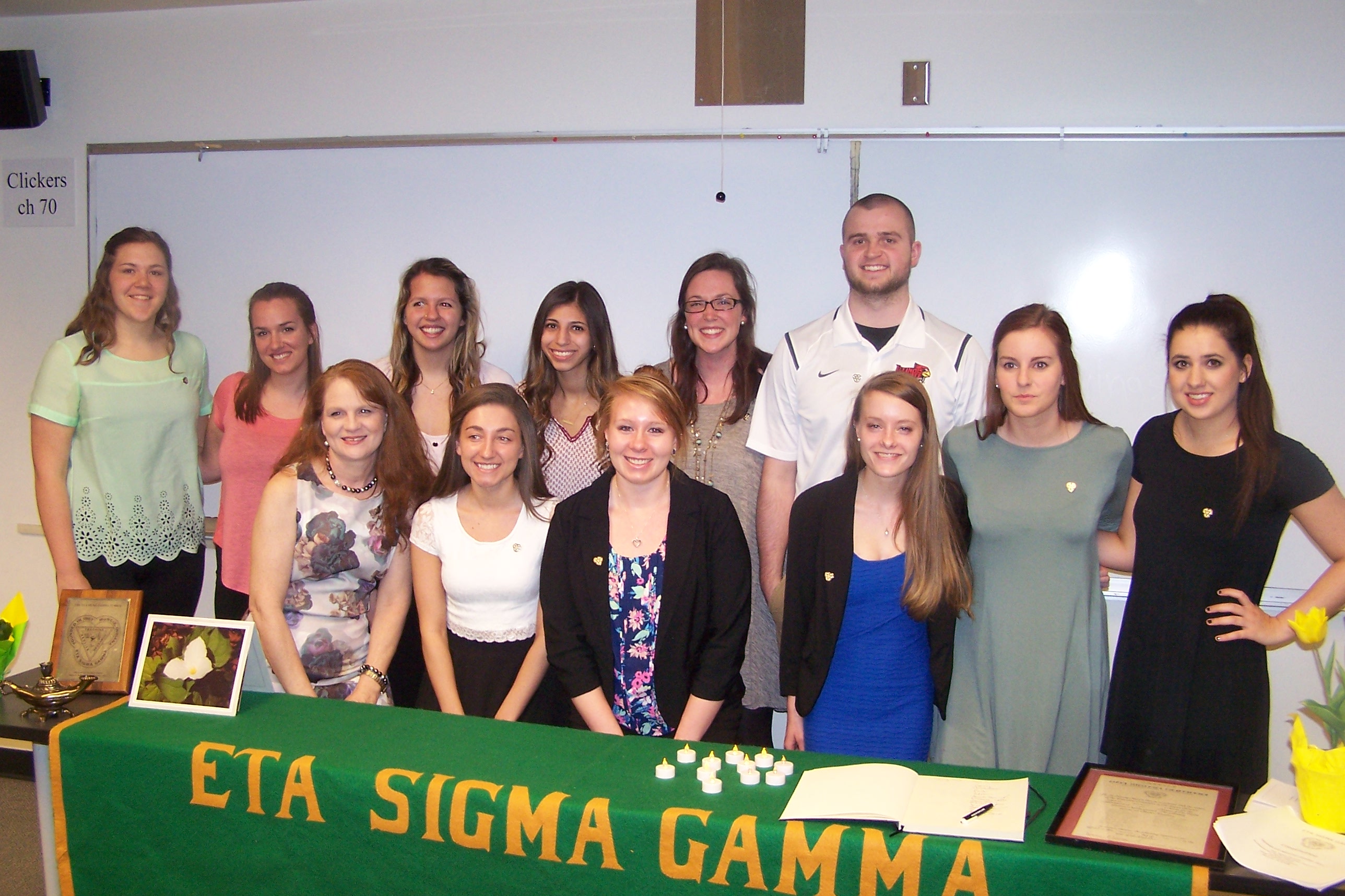 students of Eta Sigma Gamma