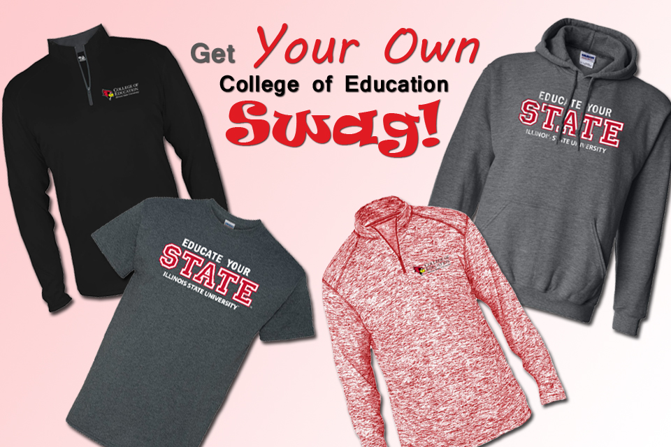College of Education branded apparel will be on sale online through Monday, April 25.