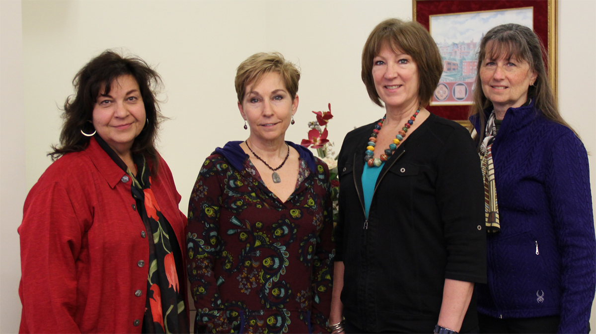 Image of Kim Astroth, Sheryl Jenkins, Wendy Woith, and Cindy Kerber