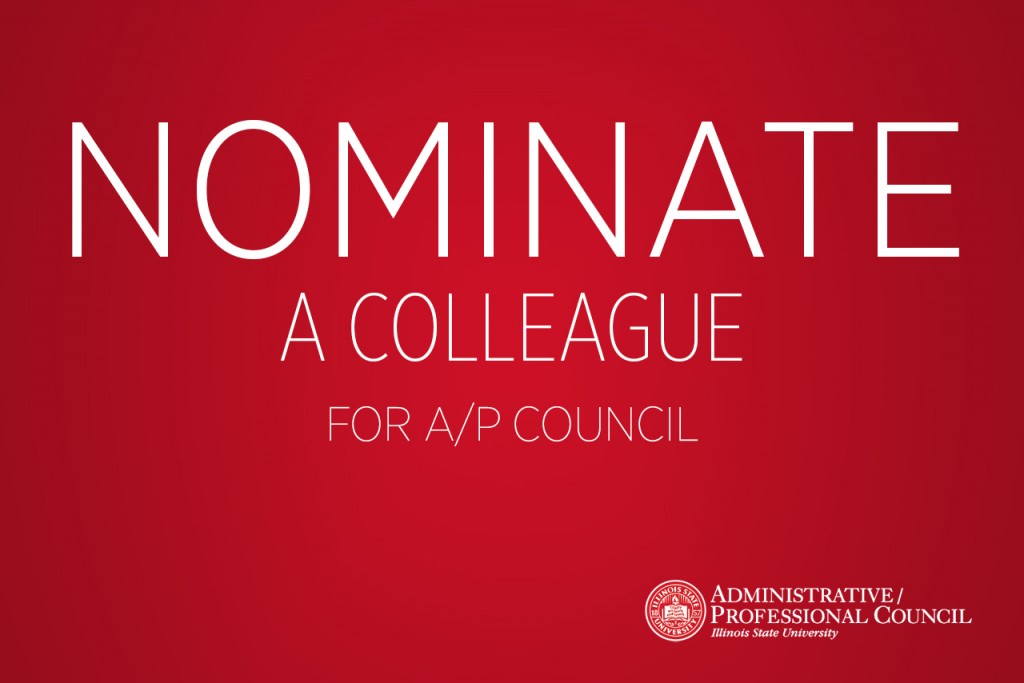 Nominate a colleague for A/P Council
