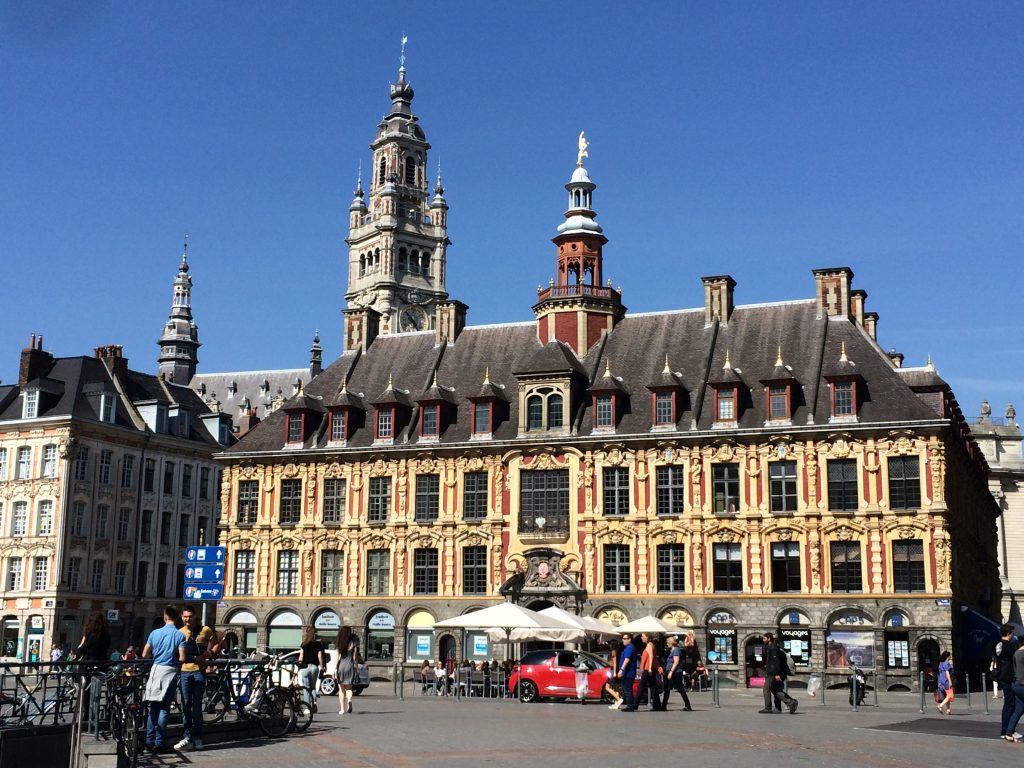 A scene from Lille, France.