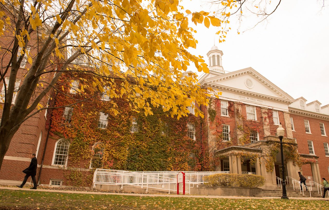 image of Fell Hall The Quad of Illinois State University
