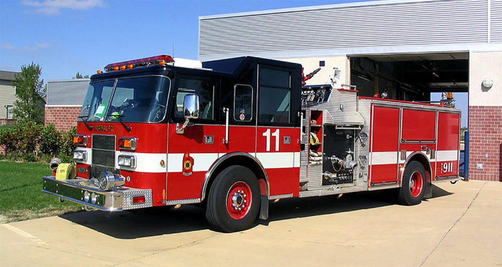 image of Normal Fire Department truck