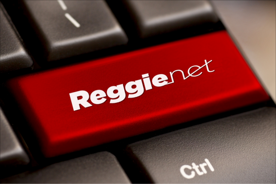 ReggieNet key on keyboard