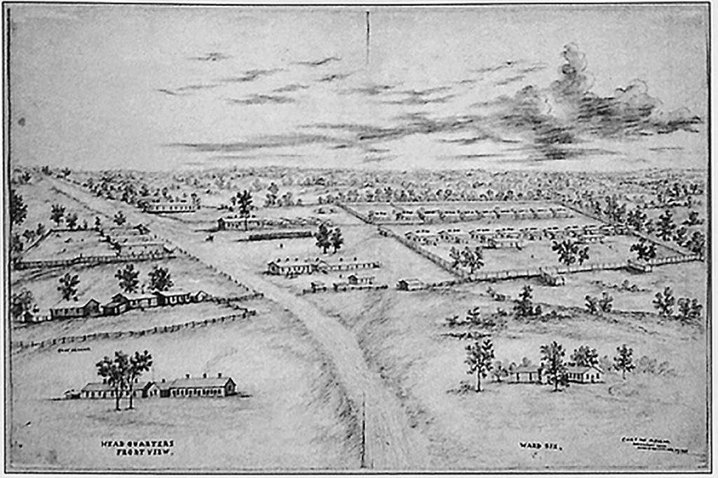 A map image of Fort McClellan.