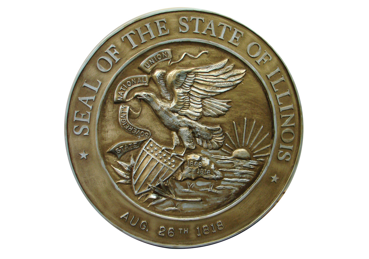 Image of the seal of the State of Illinois