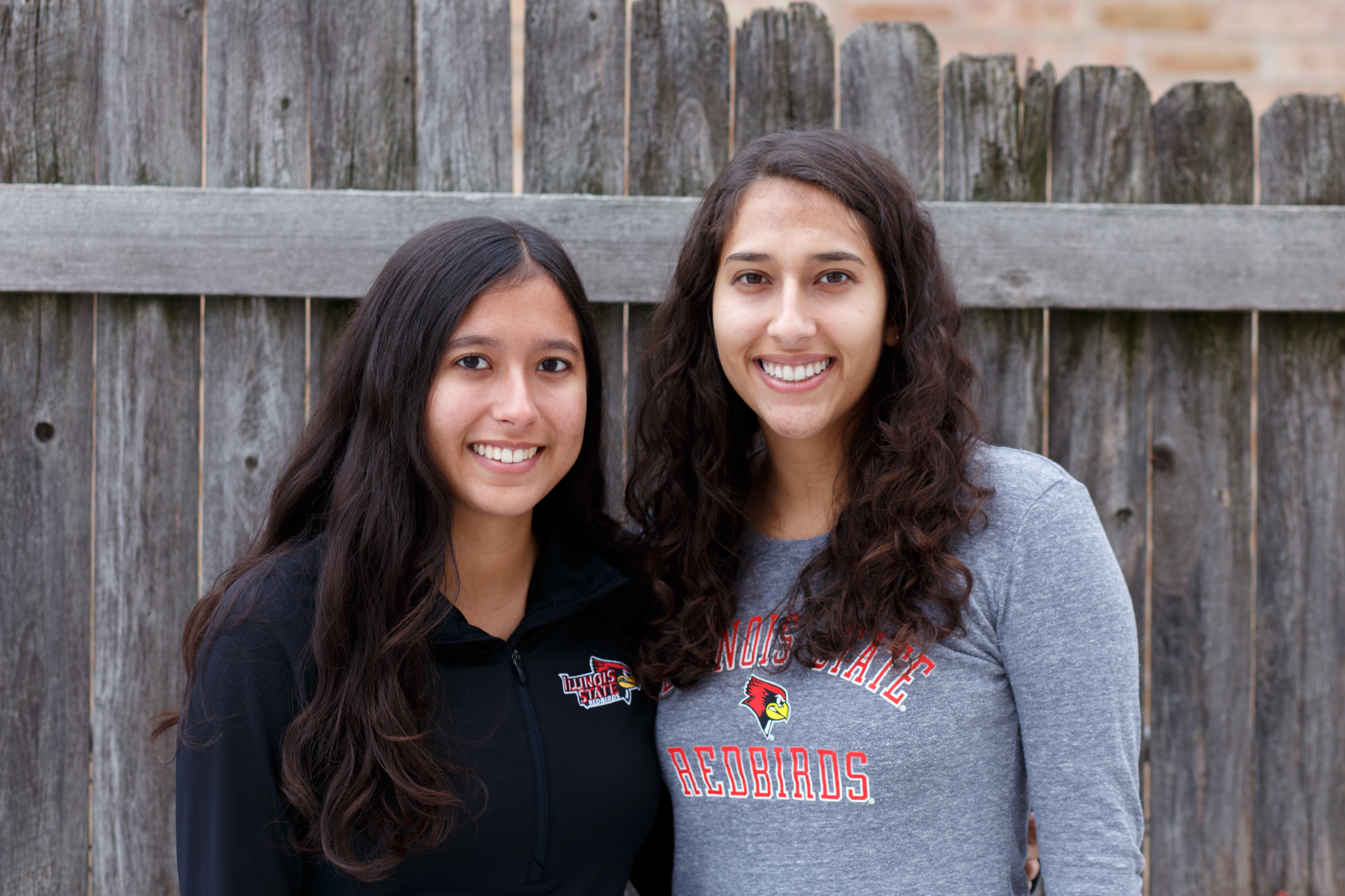 Karen (left) and Elizabeth Skylakos are proud Honors Redbirds.