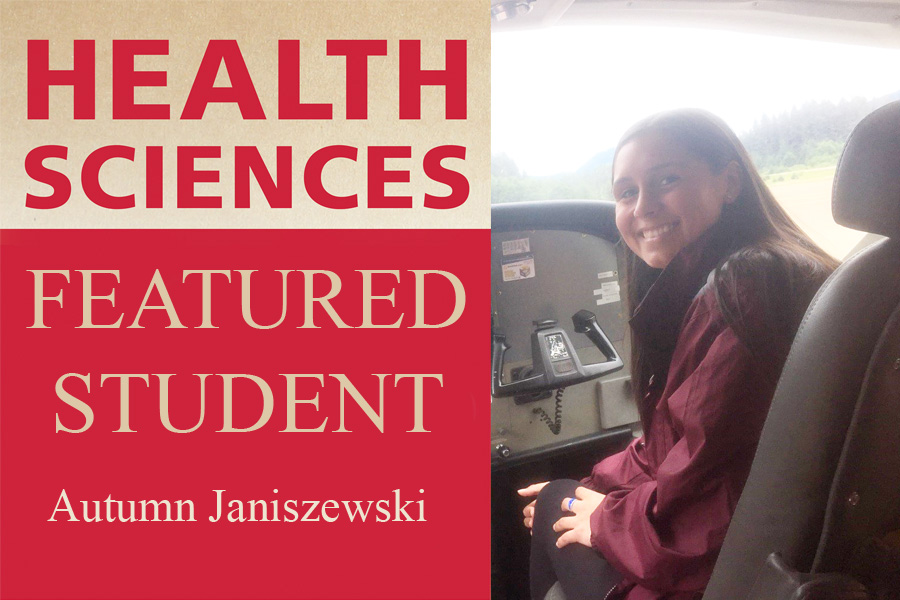 Health Sciences featured student Autumn Janiszewski