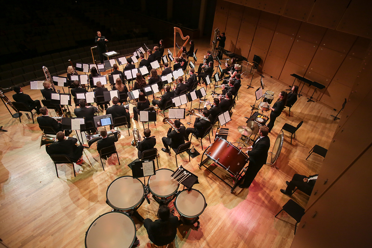 Illinois State University Wind Symphony, conducted by Anthony C. Marinello, III
