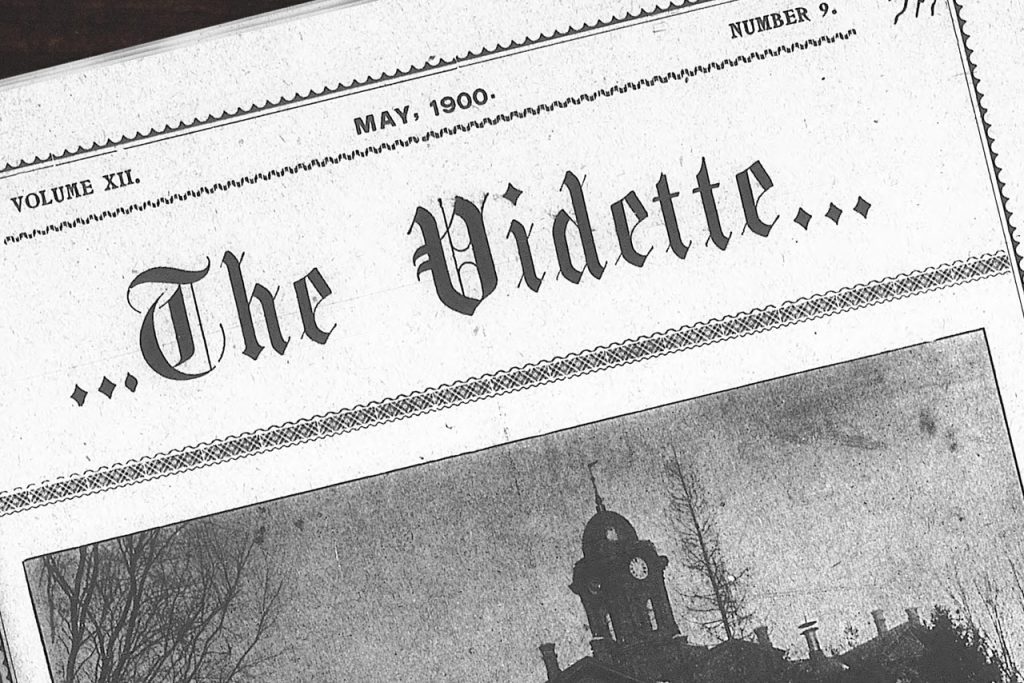 Volume XII May, 1900 Number 9 The Vidette