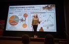Kristin Duffield won first place at the Three Minute Thesis competition