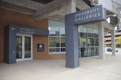 Exterior view of University Galleries, Uptown Normal