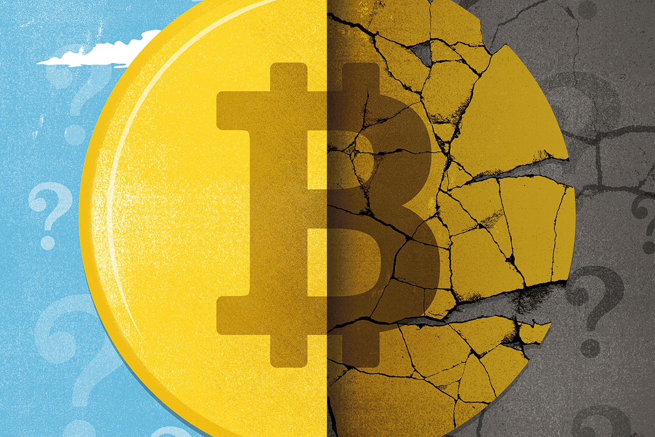 bitcoin symbol illustration