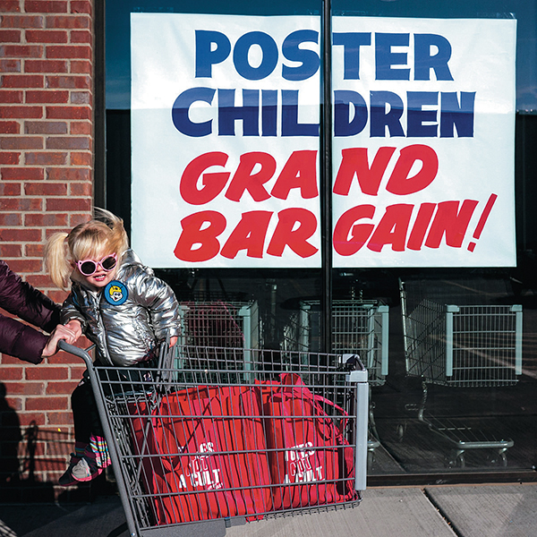 Music album cover Poster children Grand Bargain!