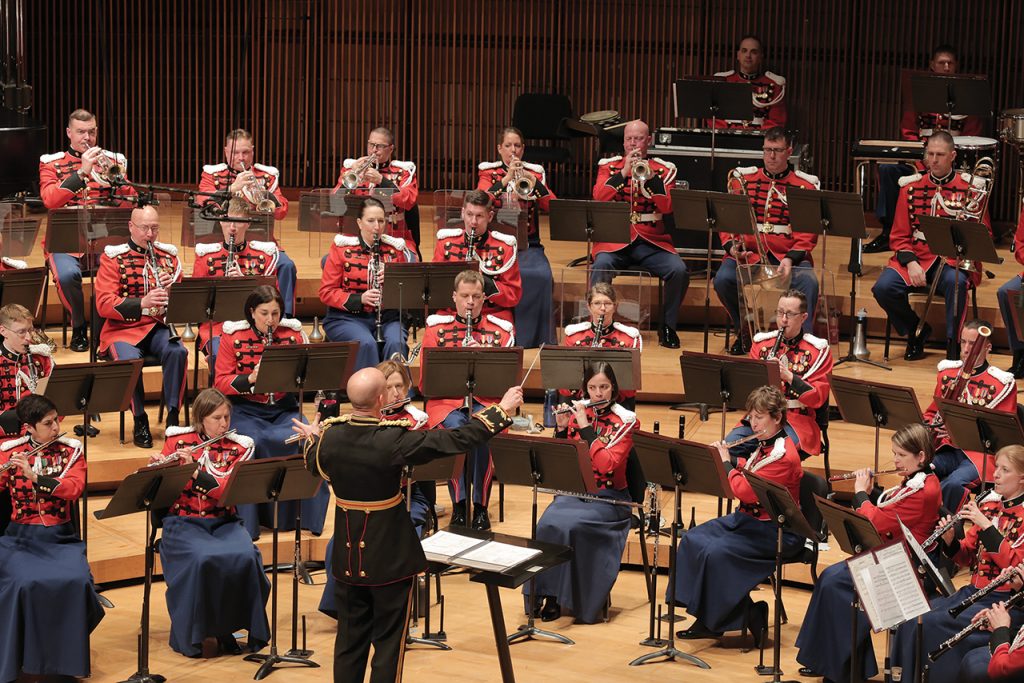 Image of "The President's Own" United States Marine Band in concert.