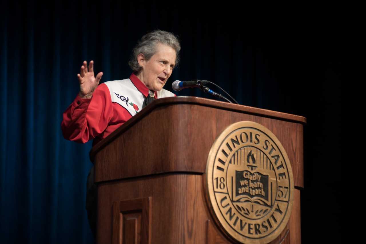 Temple Grandin at Illinois State University