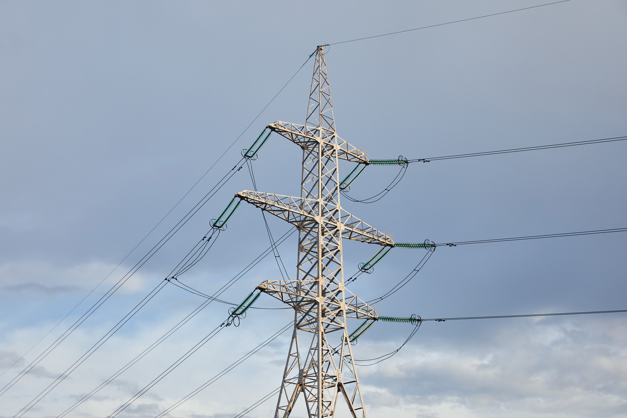 image of a power line
