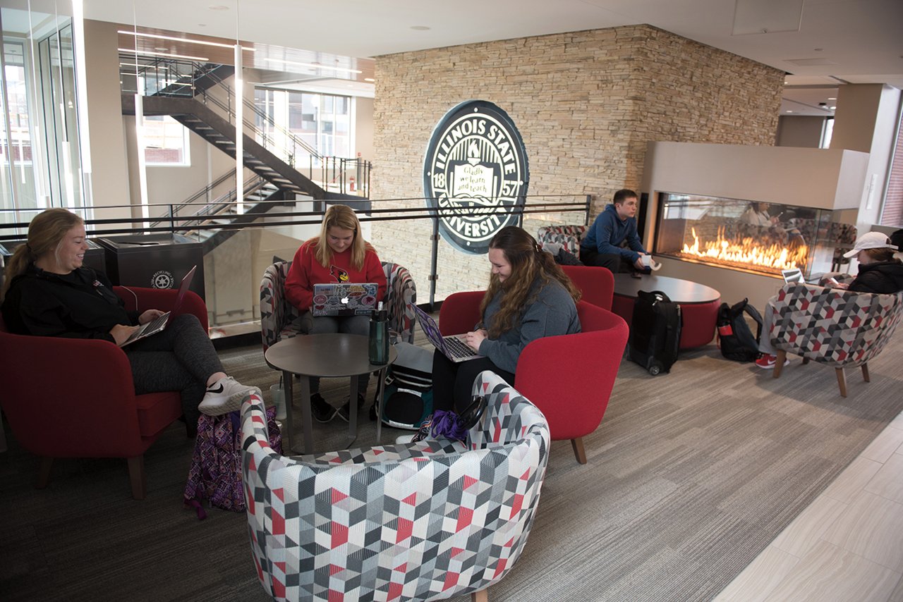 The Bone Student Center has new places for students to congregate.